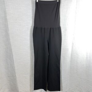 Wolford Wool Blend Over the Belly Black Maternity Pants size 8‎